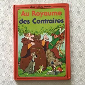 [4/35$] Disney Book Au Royaume des Contraires 1976